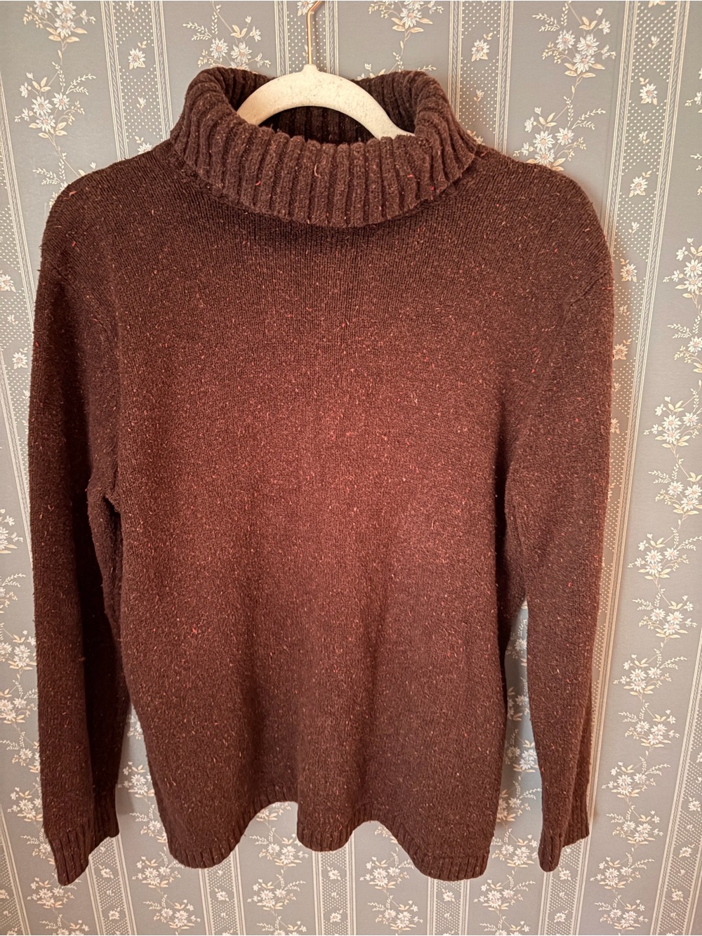 L.L. Bean vintage Brown Turtleneck Sweater